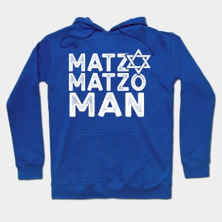 Matzo Matzo Man -  Funny Jewish Pun design for Hannukah Hoodie